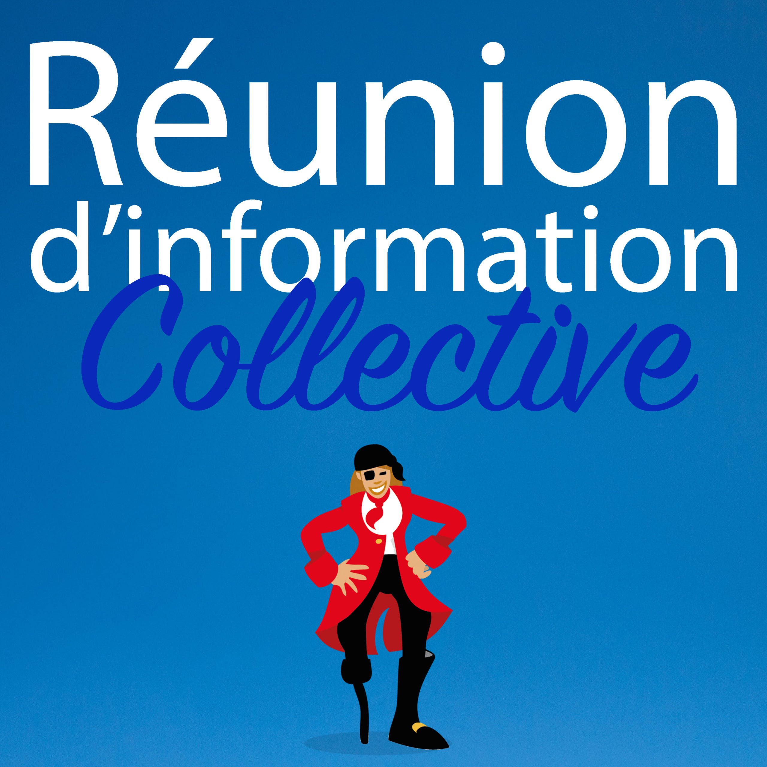 visuel de la réunion d'information collective représentant le pirate de t'cap