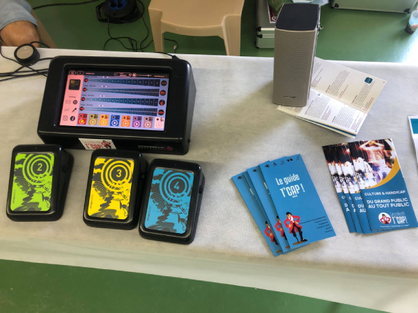 photo du dispositif soundbeam