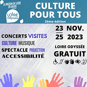 affiche de l'évènement culture pour tous