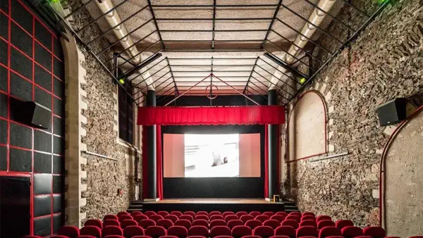 Photo d'une salle de cinéma