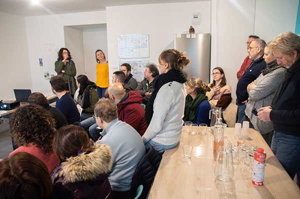 photo des participants à hapi'coop