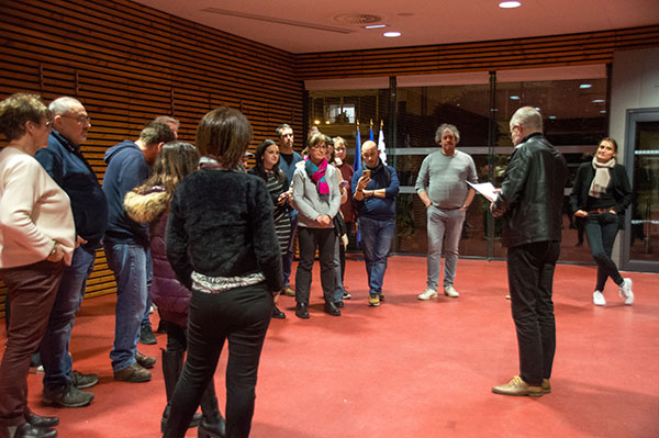 photo des participants à la mairie de saint herblain