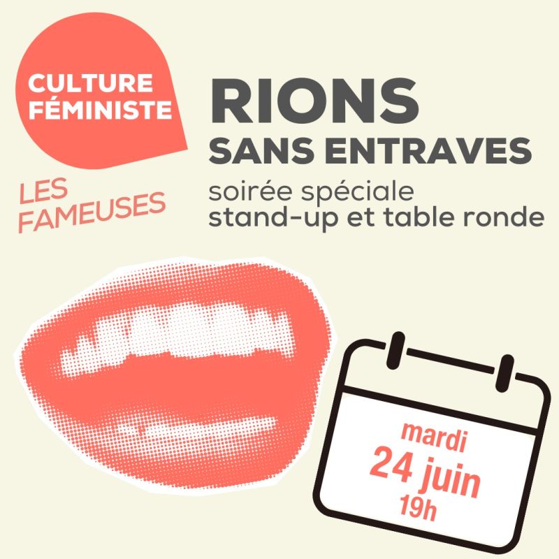 « Rions sans entraves » Soirée stand-up et table ronde interprétées en LSF le 24 juin