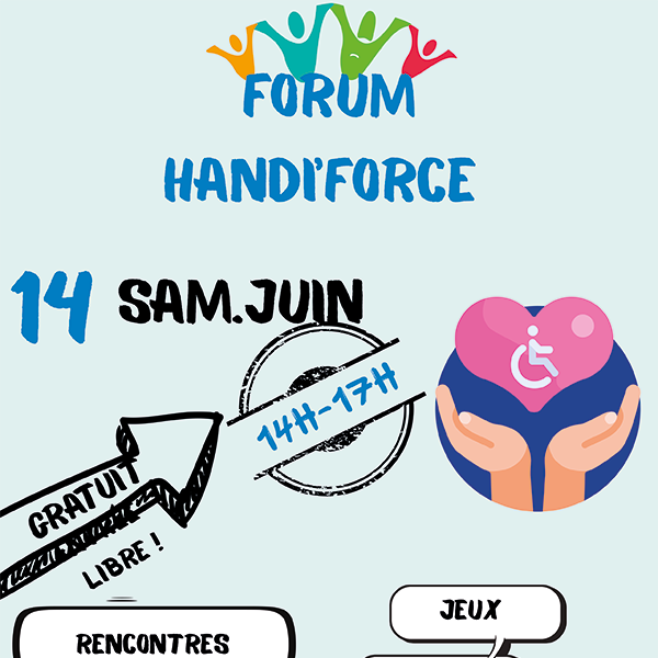 Le forum Handi’force à Saint-Sébastien-sur-Loire le 14 juin