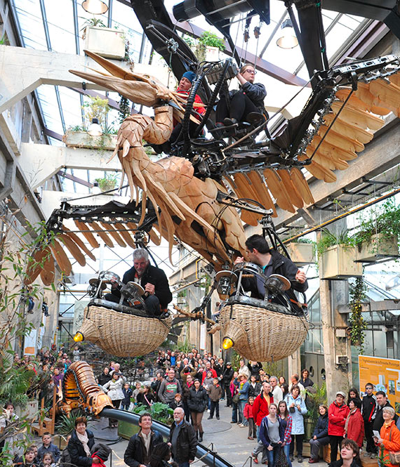 Visite en LSF de la Galerie des Machines le samedi 12 juillet