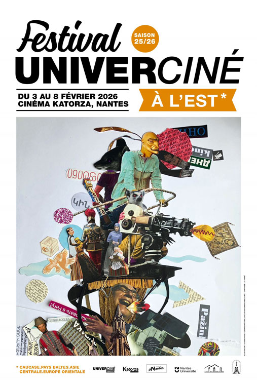 affiche du festival univerciné à l'est 2026