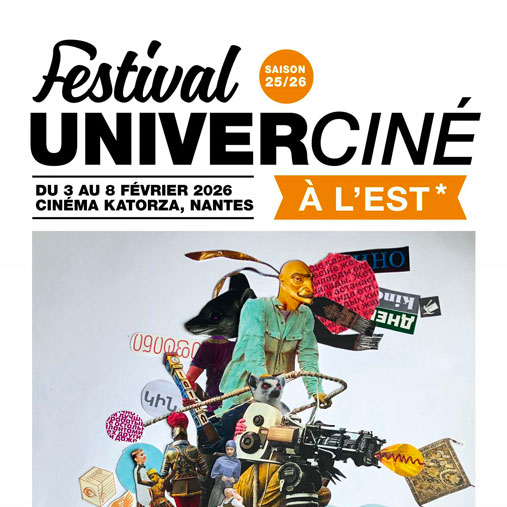affiche du festival univerciné à l'est 2026