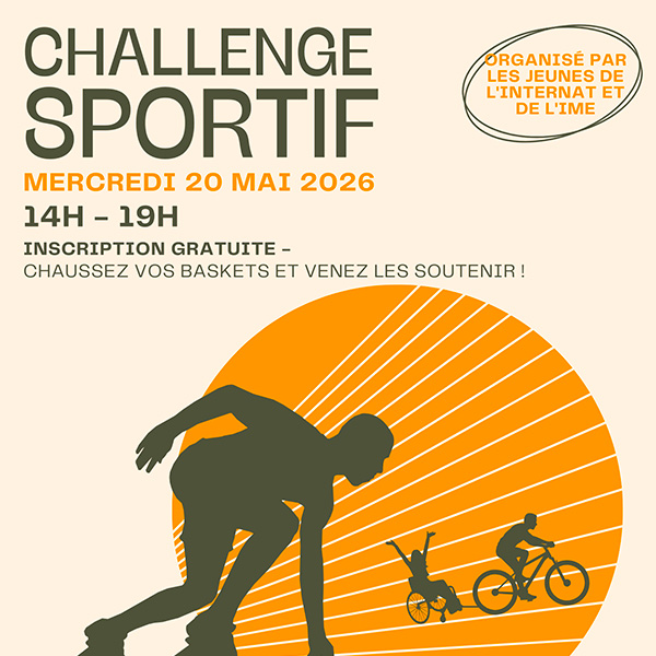 affiche du challenge sportif de l'apajh 44