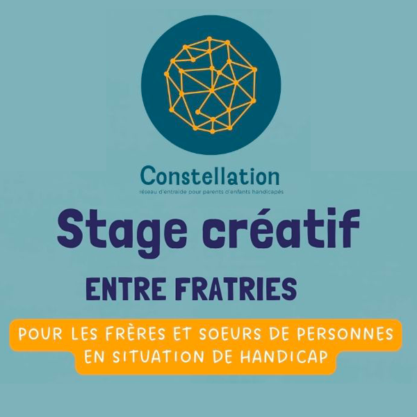 Stage créatif pour les fratries du 18 au 23 octobre